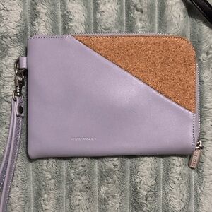 Pixie Mood Lavender and Tan Clutch